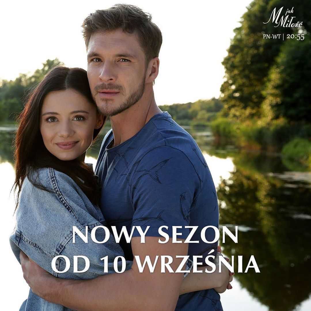 M jak miłość Iza (Adriana Kalska), Marcin (Mikołaj Roznerski) premiera nowych odcinków już 10 września