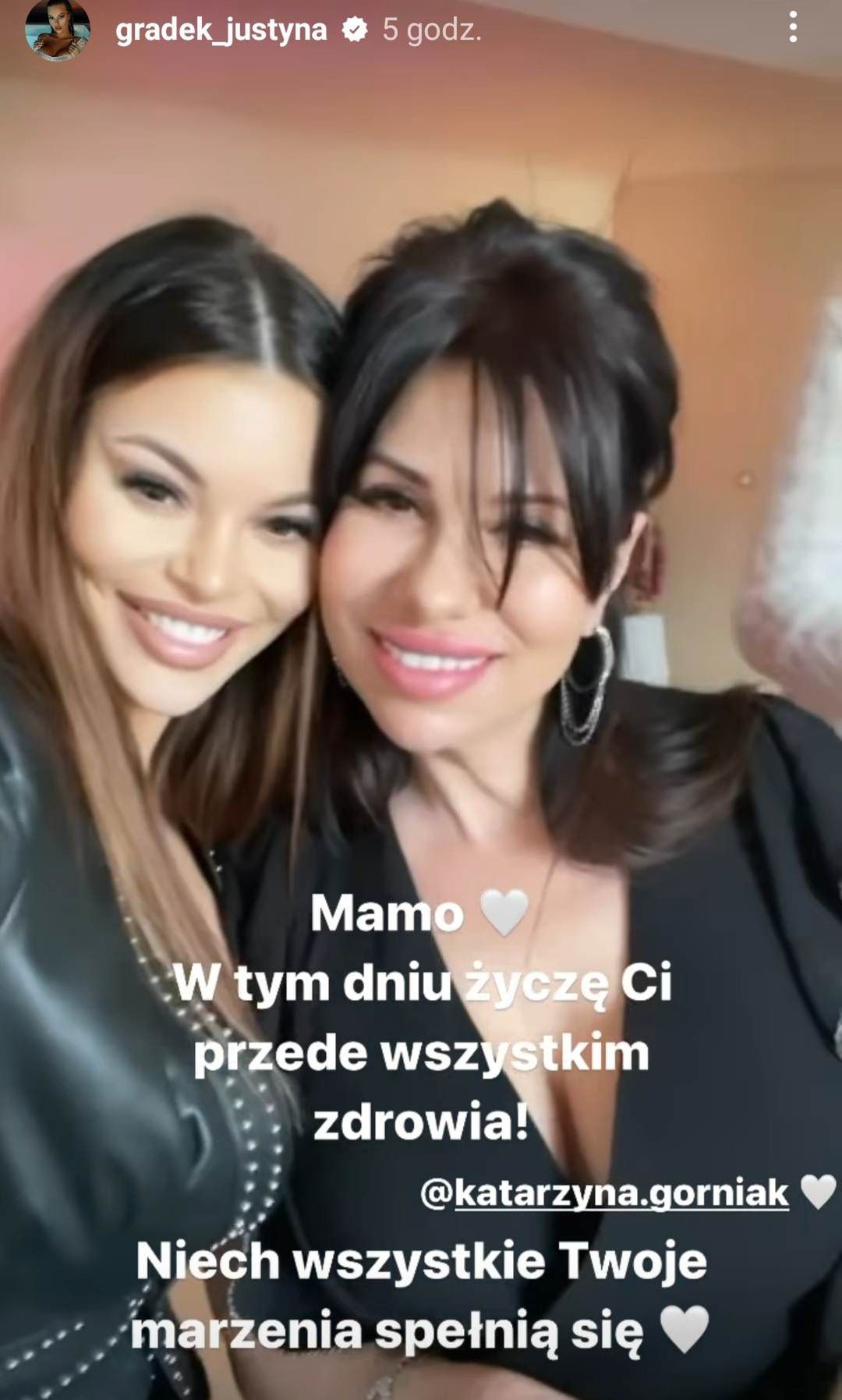 Justyna Gradek pokazała mamę