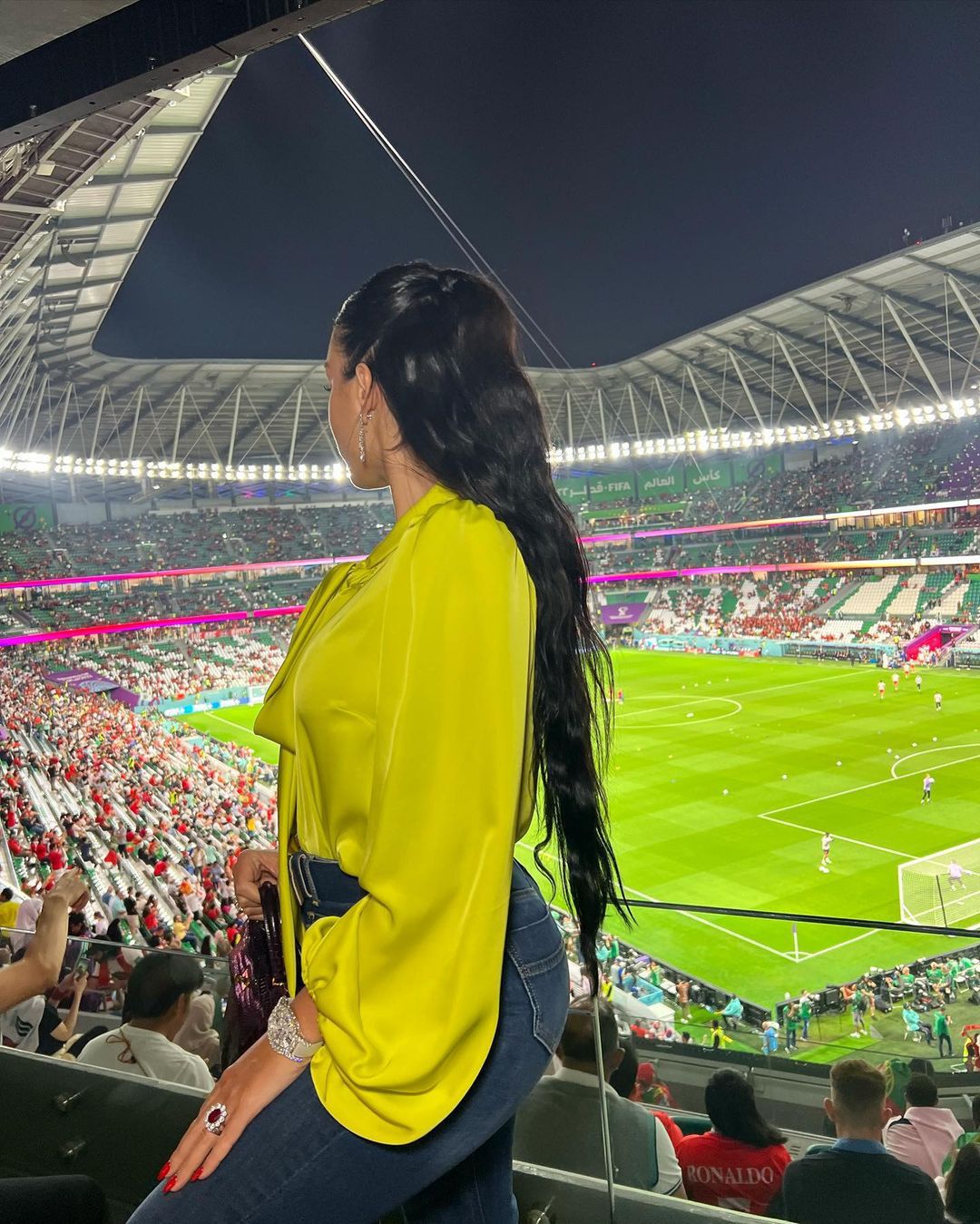 Georgina Rodriguez na mundialu