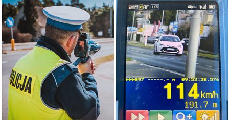 25-latek dostał mandat w wysokości 2000 zł