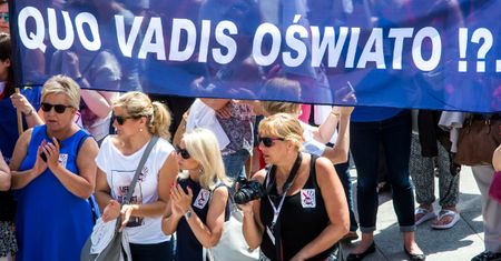 Dziś odbywają się protesty nauczycieli