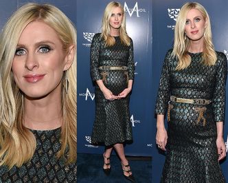 Ciężarna Nicky Hilton w sukience za 12 tysięcy