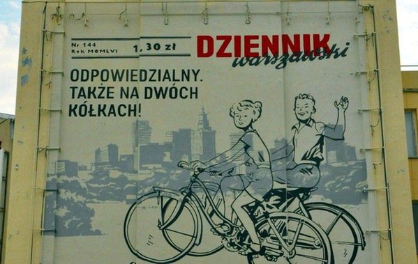 W Warszawie pojawił się nowy mural! Nigdy nie jeżdżę po alkoholu