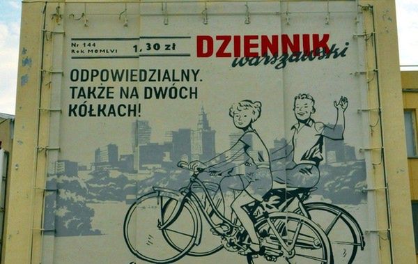 W Warszawie pojawił się nowy mural! Nigdy nie jeżdżę po alkoholu