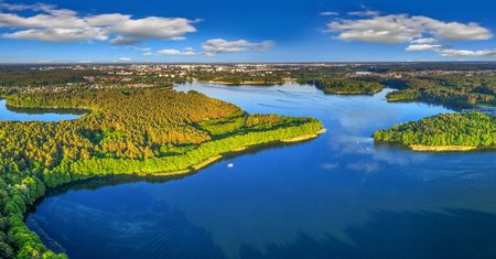 Nowe jezioro na mapie miasta. Gdy inne wysychają, to się napełnia