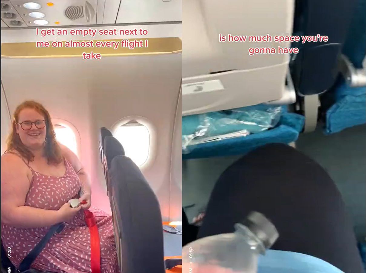 Kirsty Leanne dzieli się na TikToku różnymi podróżniczymi trikami dla osób plus size