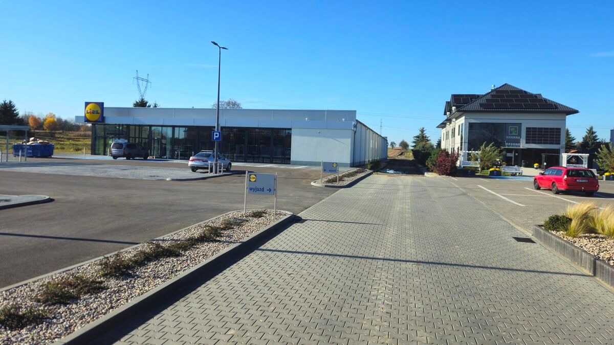 Lidl przy ul. Abramowickiej w Lublinie