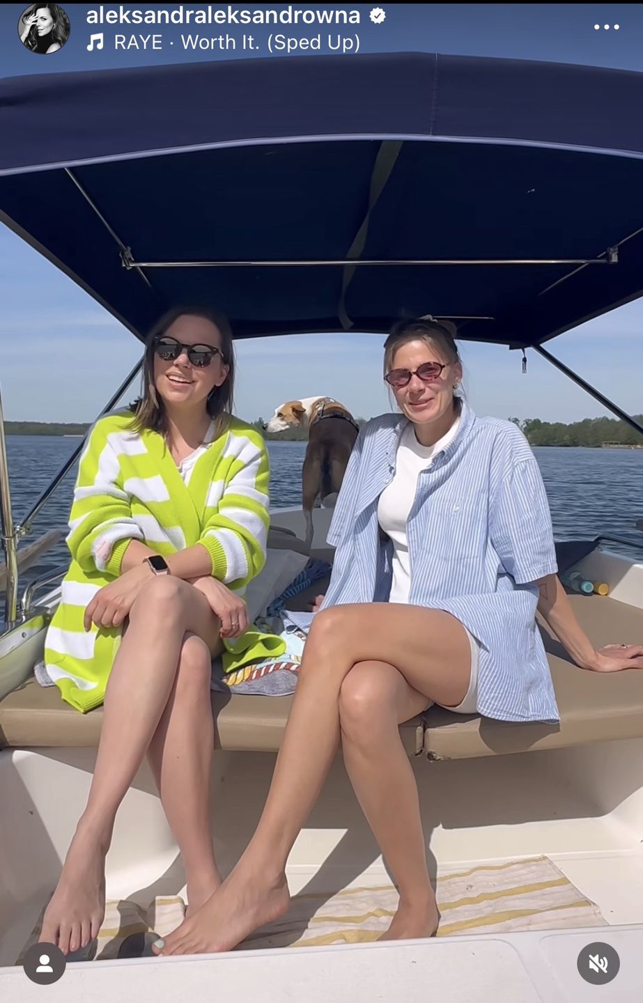 Aleksandra Kwaśniewska spędziła majówkę z Martą Wierzbicką