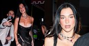 Dua Lipa zamiata podłogę suknią z frędzlami na New York Fashion Week
