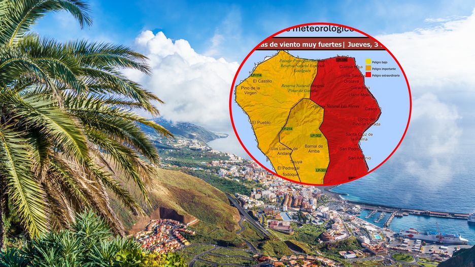 Najbardziej zagrożona jest La Palma