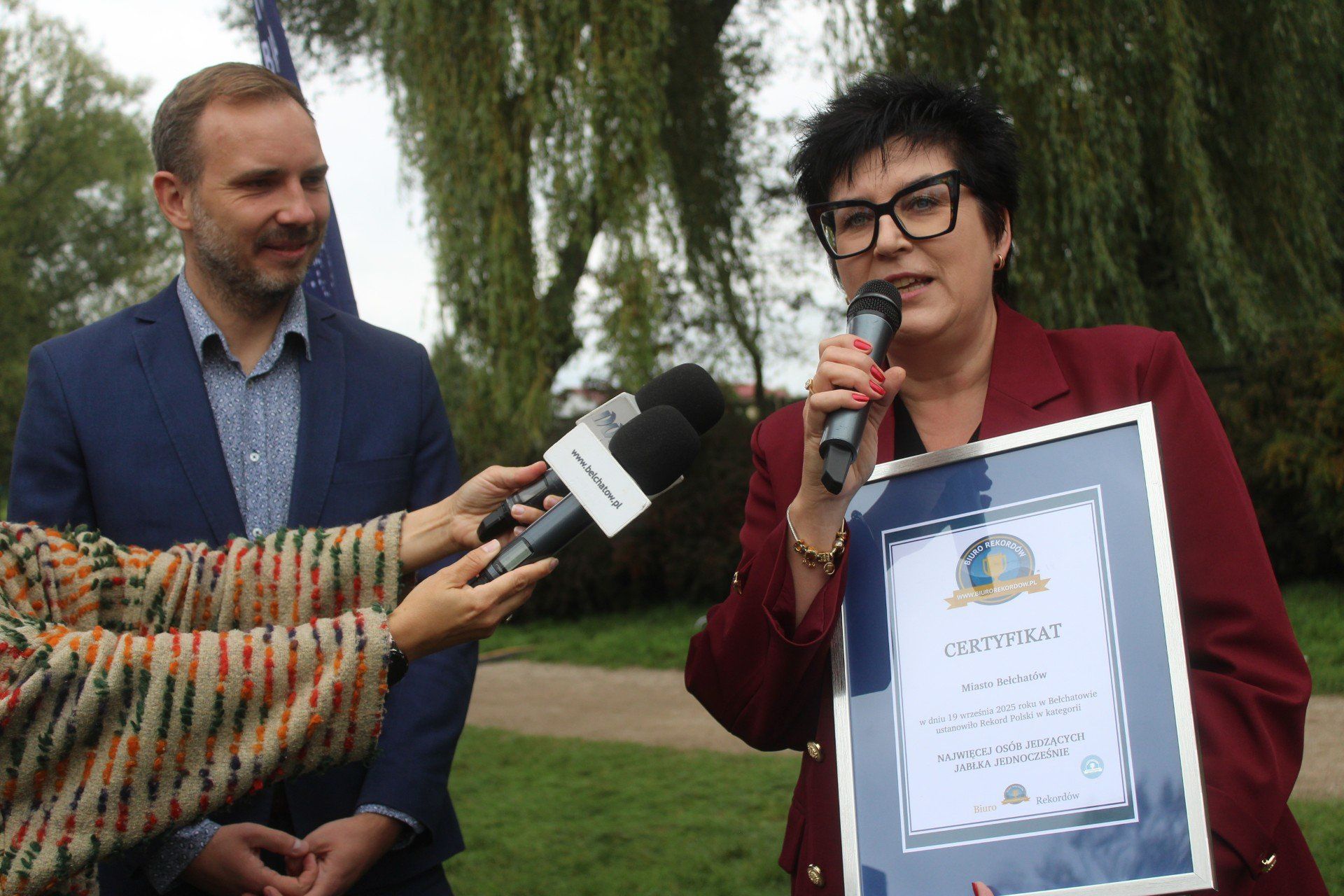 Bełchatów otrzymał oficjalny certyfikat z Biura Rekordów