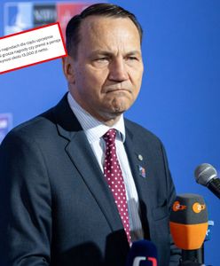 Sikorski pokazał wypłatę. "Nie otrzymałem ani grosza nagrody"