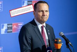 Sikorski pokazał wypłatę. "Nie otrzymałem ani grosza nagrody"