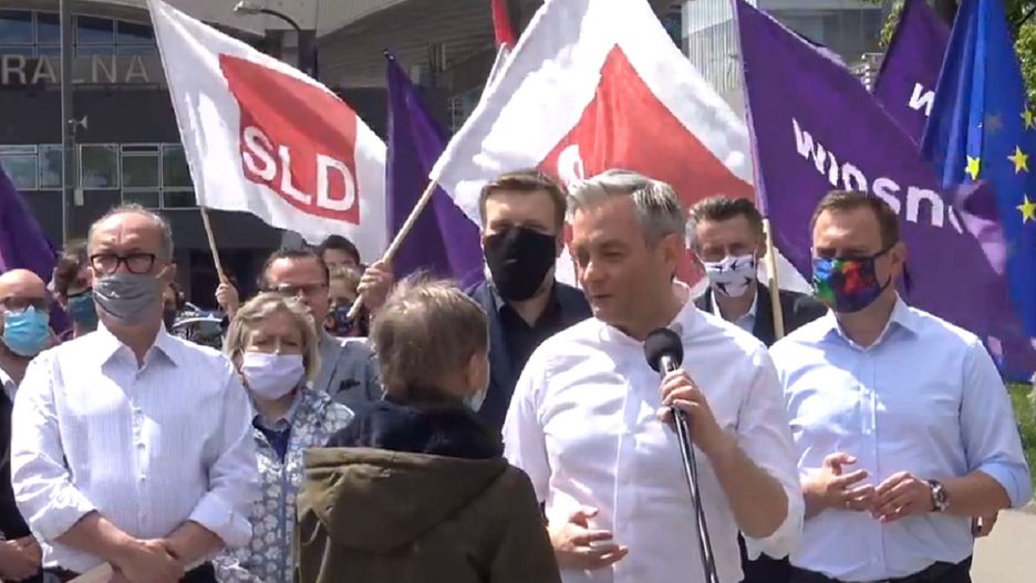 Wrocław. "Biedroń do gazu". Groźby pod adresem polityka Lewicy
