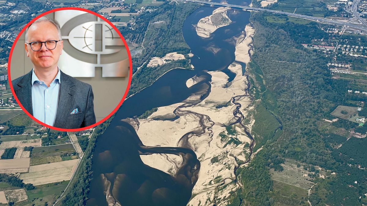 Hydrolog Paweł Rowiński o alarmującym stanie wód w Wiśle