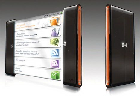 Osobisty organizer z giętkim ekranem OLED 1