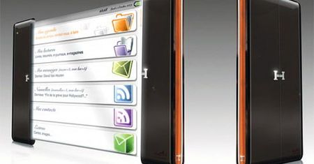 Osobisty organizer z giętkim ekranem OLED