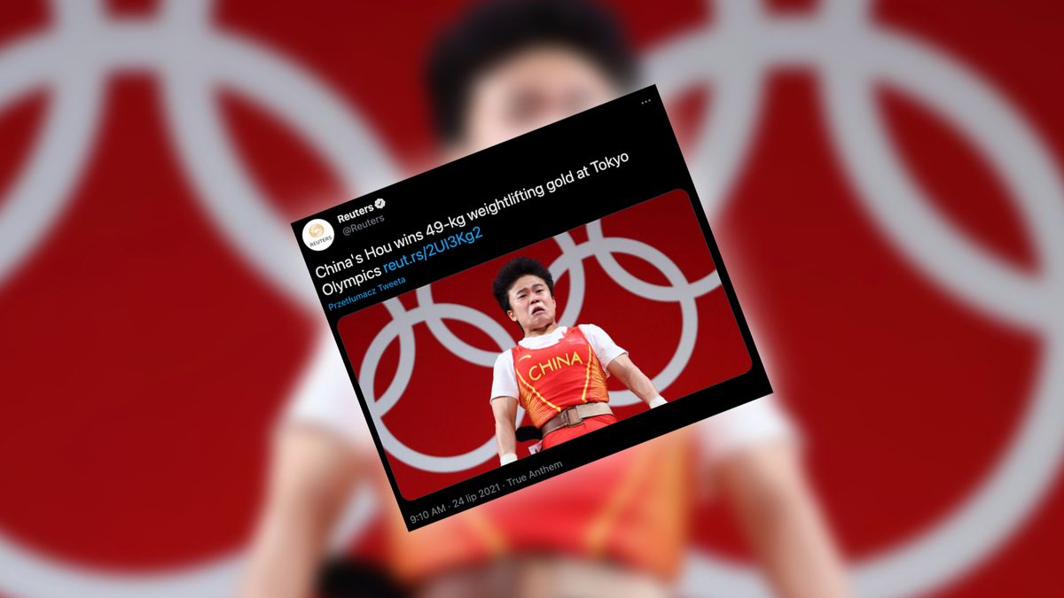 Agencja Reutera pokazała "brzydkie" zdjęcie sztangistki. Chiny są oburzone 1