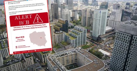Alert RCB w Warszawie. Dwa dni ćwiczeń służb