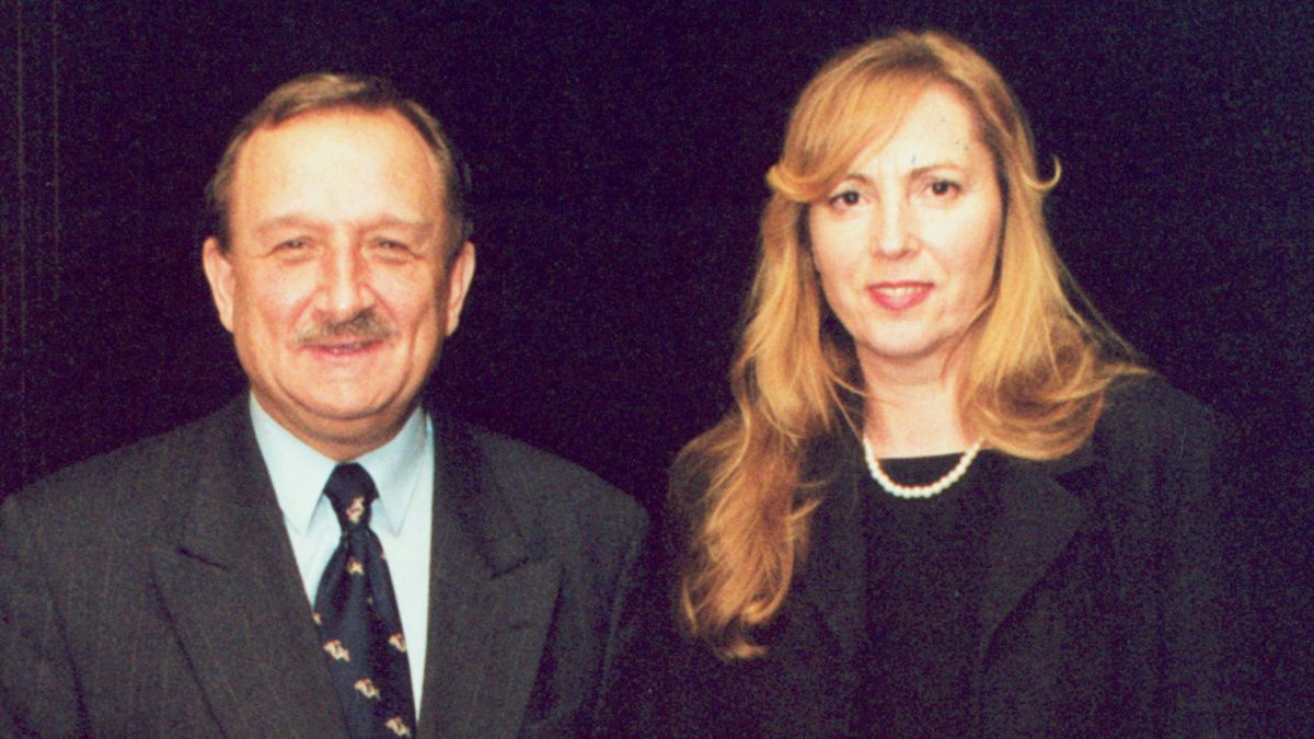 Kazimierz Kaczor z żoną