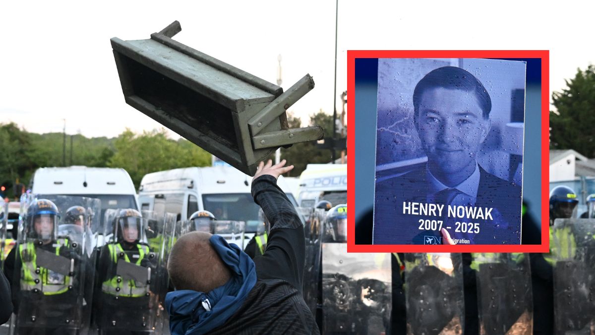 Zamieszki w Southampton po śmierci Henry'ego Nowaka.