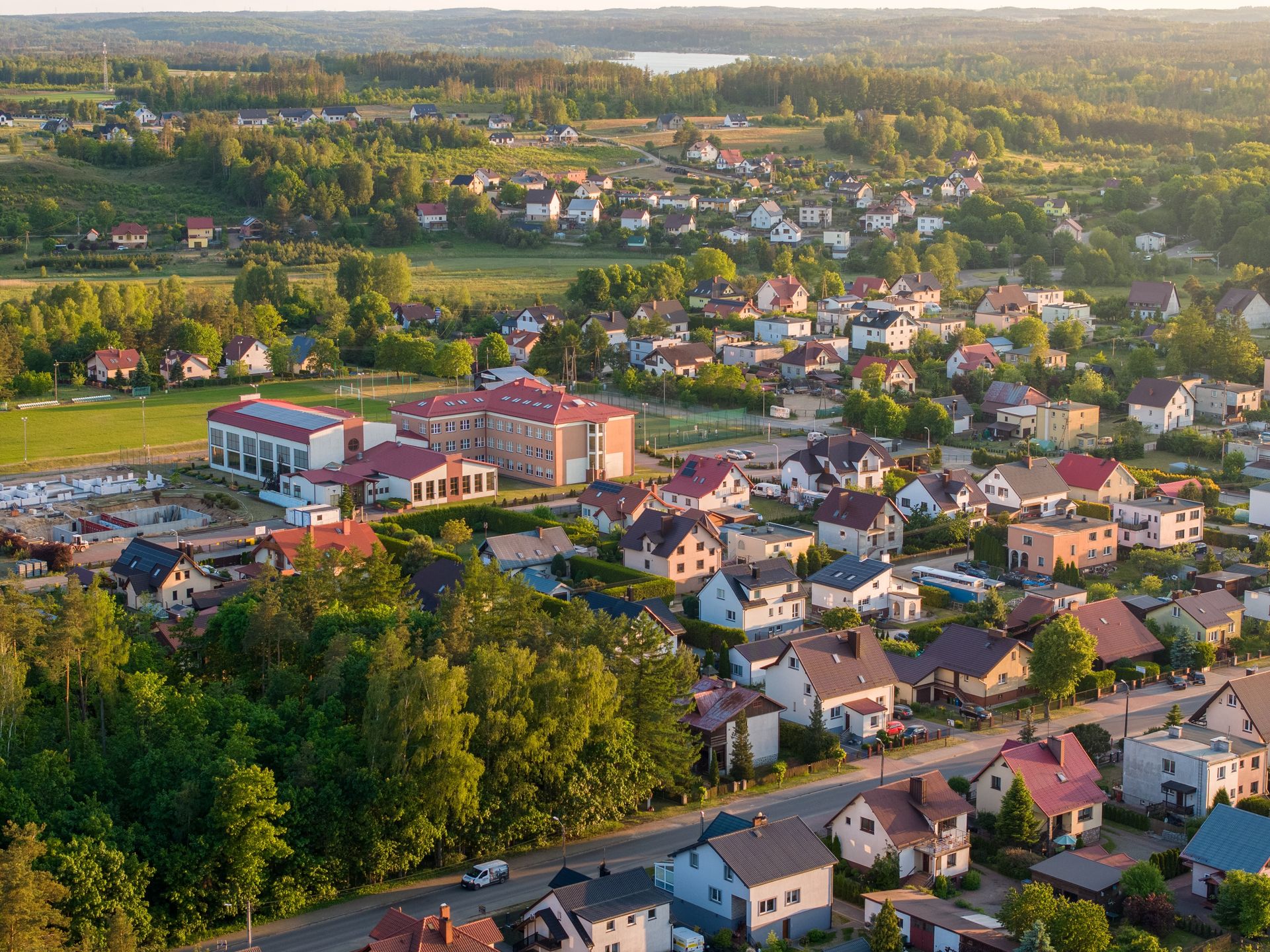 Sulęczyno to niewielka, ale cudownie położona miejscowość