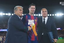 Pożegnanie Roberta Lewandowskiego w klubie FC Barcelona