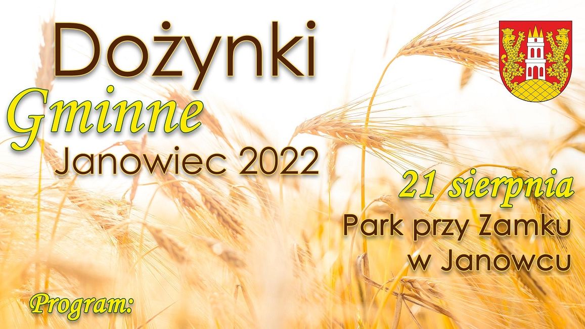 Dożynki Gminy Janowiec 2022