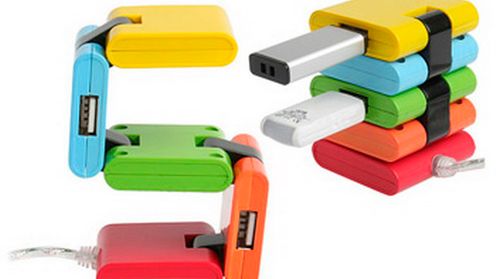 Wesoły hub USB 1