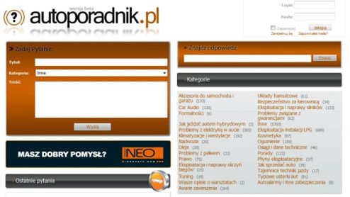 Masz problem z samochodem? Zajrzyj na Autoporadnik.pl 1