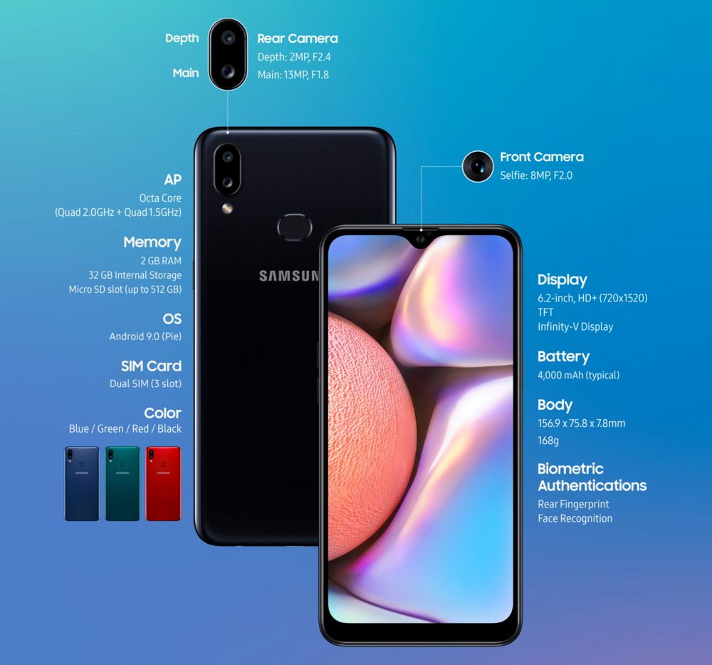 Samsung Galaxy A10s oficjalnie. Budżetowiec w poprawionej wersji [#wSkrócie] 1