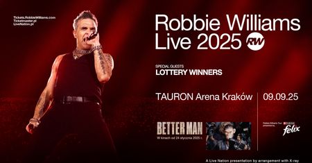 Robbie Williams zagra w Polsce. Rusza sprzedaż biletów