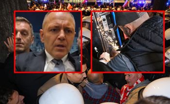 Dantejskie sceny przed TK. Doszło do szarpaniny z udziałem Nawrockiego