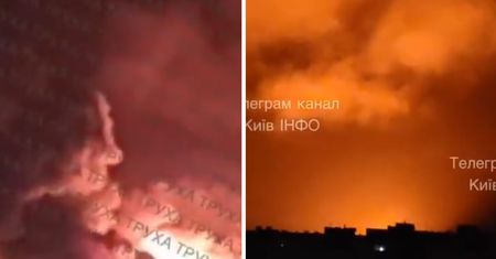 Atak rakietowy na Kijów. Są ranni