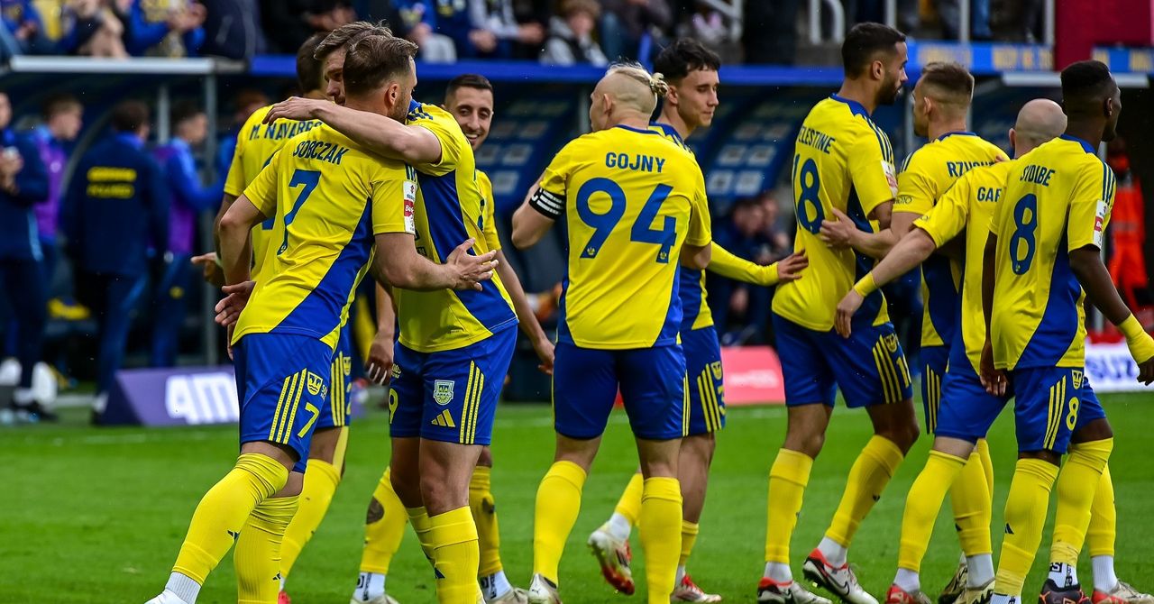 Arka Gdynia rozbiła pierwszoligową Miedź Legnica w sparingu w Gniewinie
