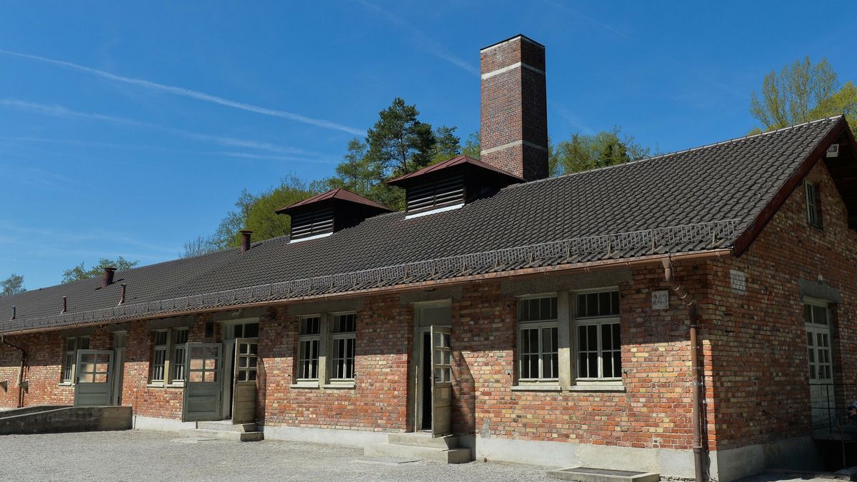 W Dachau powstał pierwszy niemiecki obóz koncentracyjny. Został wyzwolony przez wojska amerykańskie 29 kwietnia 1945 roku. Fot. Gerard/REPORTER
Gerard/Reporter