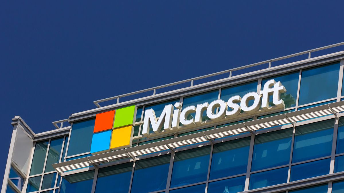 Budynek firmy Microsoft z depositphotos.