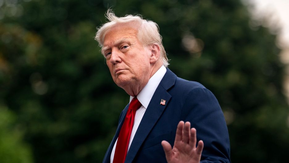 US President Donald Trump walks on the South Lawn of the White House after arriving on Marine One in Washington, DC, US, on Sunday, July 13, 2025. Trump said the US will send more Patriot air-defense batteries to Ukraine, which Kyiv has said it needs to protect itself from Russian airstrikes. Photographer: Bonnie Cash/UPI/Bloomberg via Getty Images