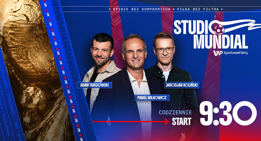 WP SportoweFakty z codziennym programem na czas mundialu. Rusza zmodernizowane studio