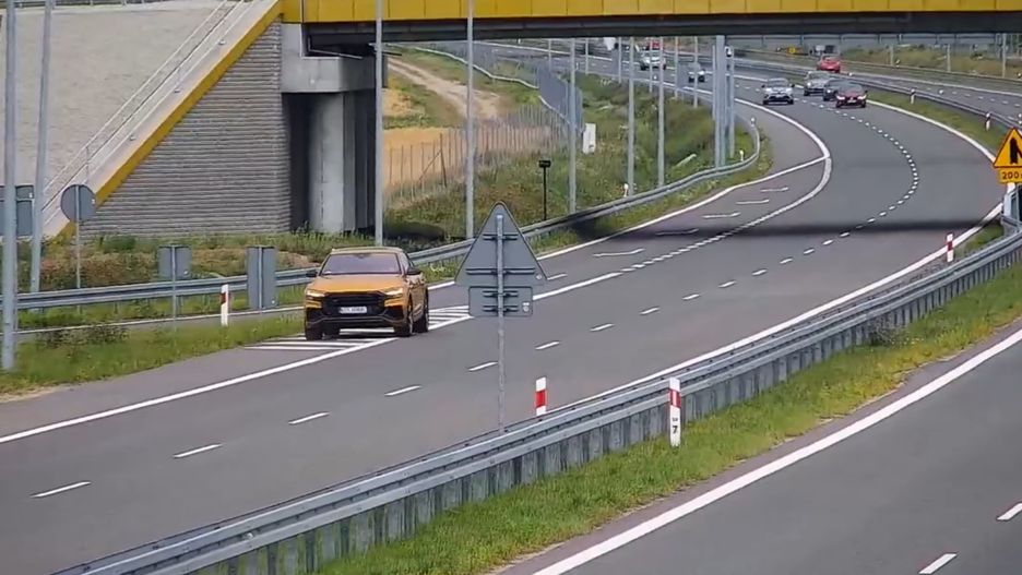 Niebezpieczne zachowania kierowców na trasach szybkiego ruchu wciąż się zdarzają