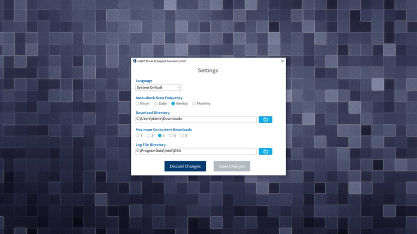Intel Driver & Support Assistant 2