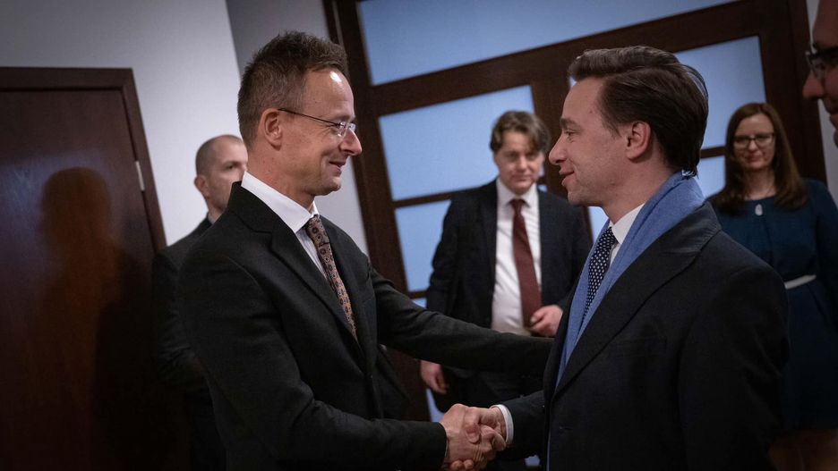 Peter Szijjarto / Krzysztof Bosak 