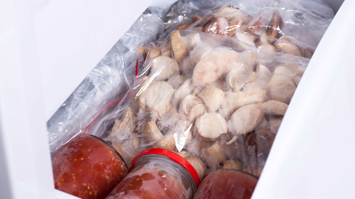 Mrożone grzyby w zamrażalniku nie mogą leżeć przez wieczność