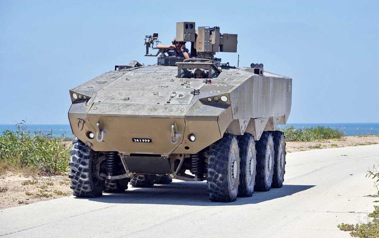 Eitan armored transporter