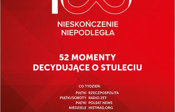 Radio ZET przez cały rok będzie nadawać wiadomości historyczne „Nieskończenie Niepodległa”