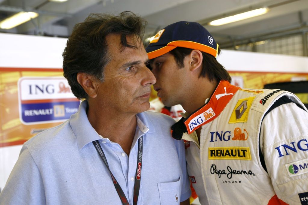 Nelson Piquet z synem