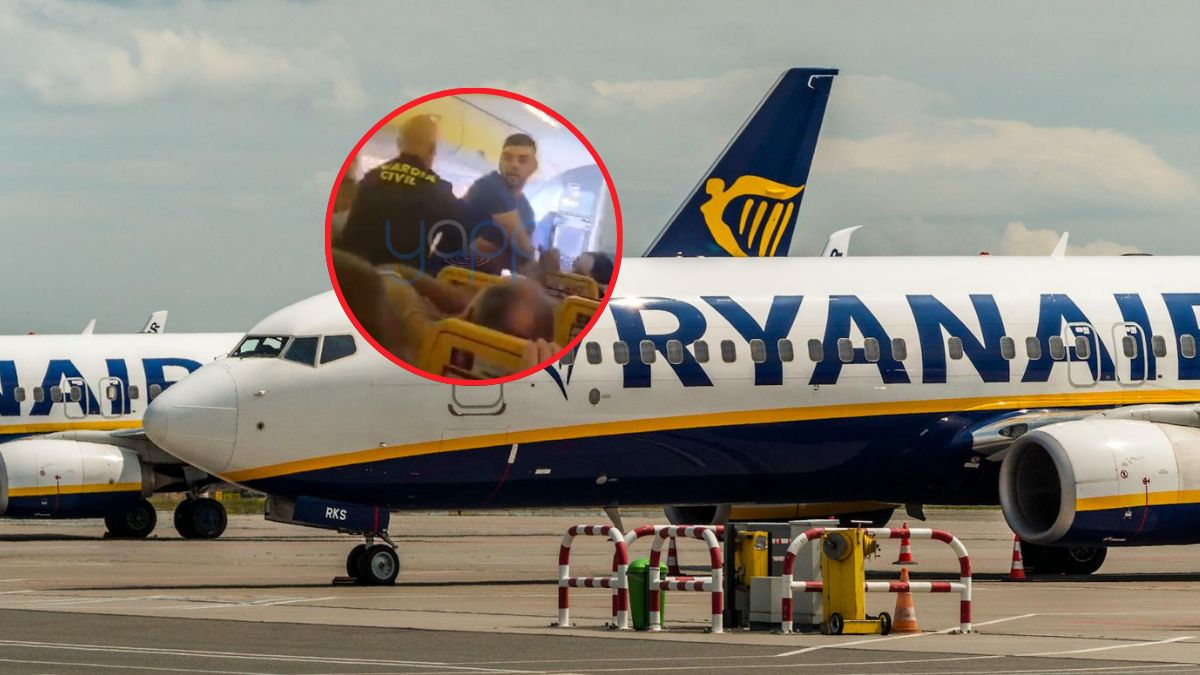 Dwóch pasażerów wszczęło awanturę w samolocie