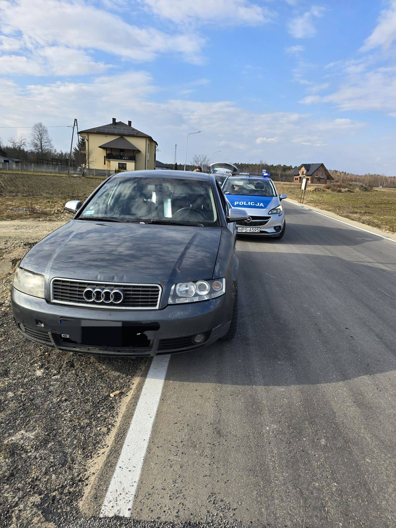 Na miejscu zatrzymania