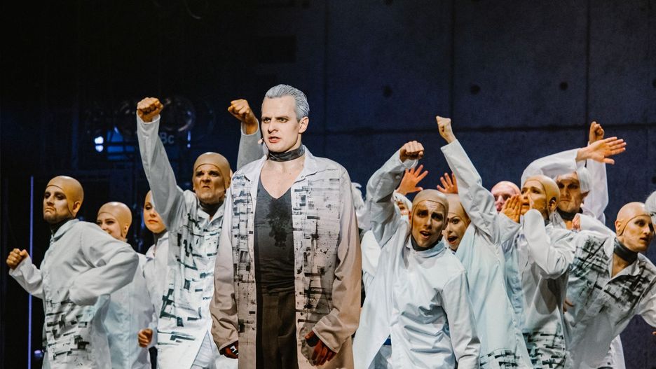 "Kombinat", reż. Wojciech Kościelniak / Teatr Muzyczny w Poznaniu / Fot. D. Stube