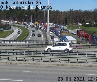 Gdańsk. Karambol na S6, utrudnienia w kierunku Gdyni